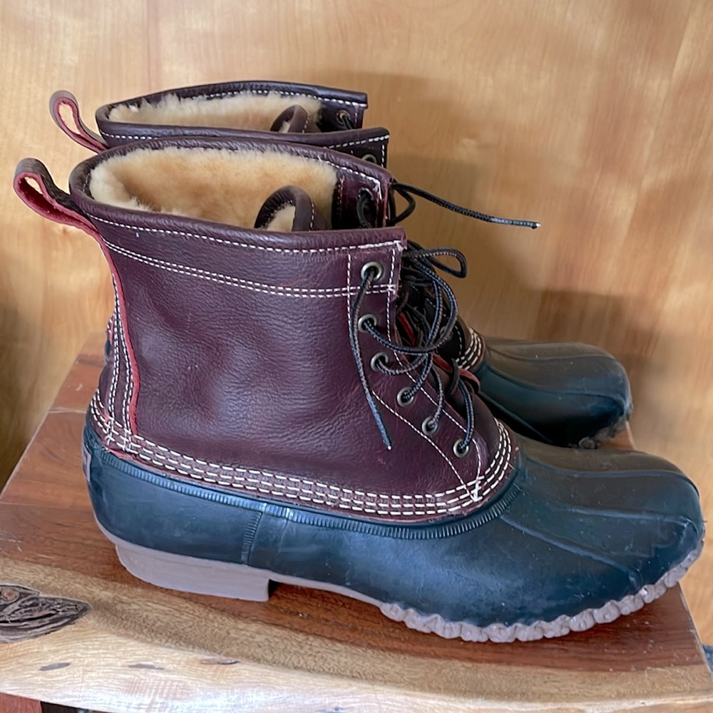 LL Bean Boots - Shearling Lined - Insulated